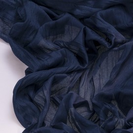 Socomi 6pcs Navy Blue Summer Cheesecloth Table Runner Boho Rustic Gauze 120 inch 10FT Cheese Cloth Runner for Wedding Party Baby Shower Birthday Home Decor Holiday Decorations