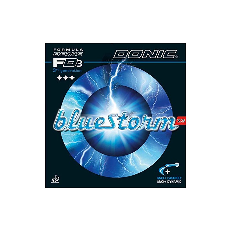 Donic Belag Bluestorm Z3, options 2.1 mm, red
