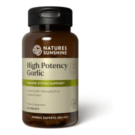 High Potency Garlic Ajo De Alta Potencia 60tab Sabor Neutro