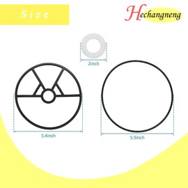 SP714T O'Ring Gasket Rebuild Kit Variflo XL Valve 1 1/2", for Hayward Multiport Valve Vari-Flo Valve Model SP-714T SPX0714CA,Pool and Spa Replacement Parts