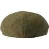 Gamble & Gunn York Flat Cap Made From Finest Green