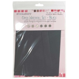 49 AND MARKET Black Open WATEFALL Set