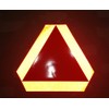 Sticky Slow Moving Vehicle Triangle Sign,Golf Cart Orange Triangle Signs,14"x16"Diamond
