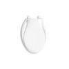 KOHLER K4732-RL-0 Transitions Elongated Toilet Seat Closed-Front with Integrated Child-Size