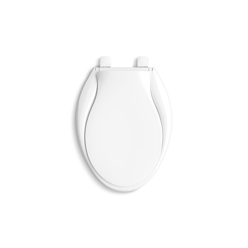 KOHLER K4732-RL-0 Transitions Elongated Toilet Seat Closed-Front with Integrated Child-Size