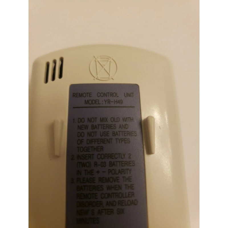 Haier Original HAIER AC Remote Control, model: YR-H49