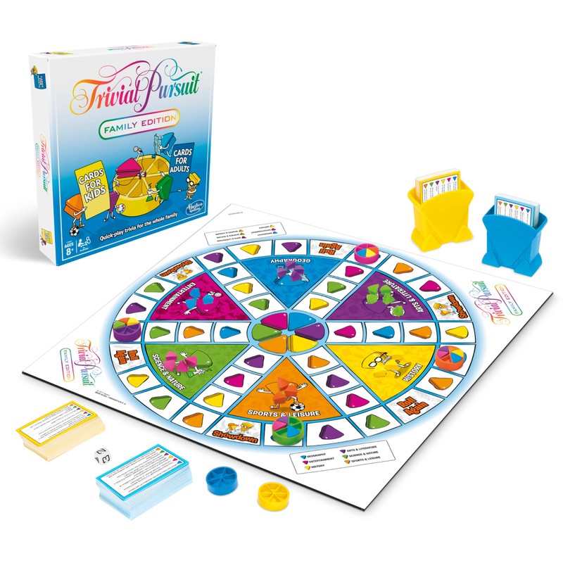 Hasbro Gaming Trivial Pursuit Family Edition