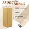 Hutpet 2Pcs Packing Foldable Cat Scratcher Board,Sofa Wall Corner Cat