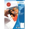 HERMA Photo Pockets for Ring Binder Albums, Acid Free, 20