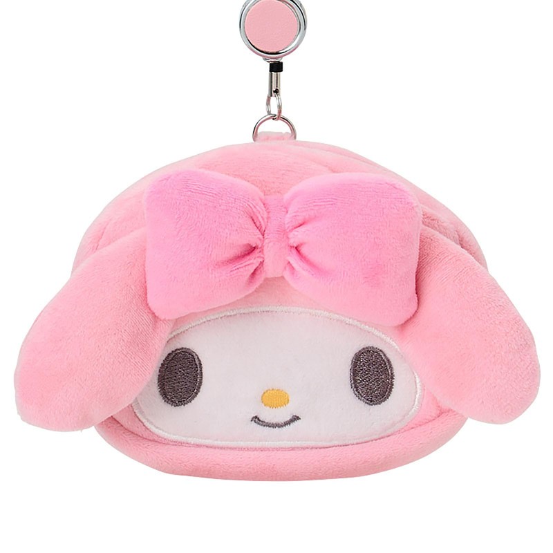 Sanrio 293814 My Melody Face Shape Pass Case & Pouch,