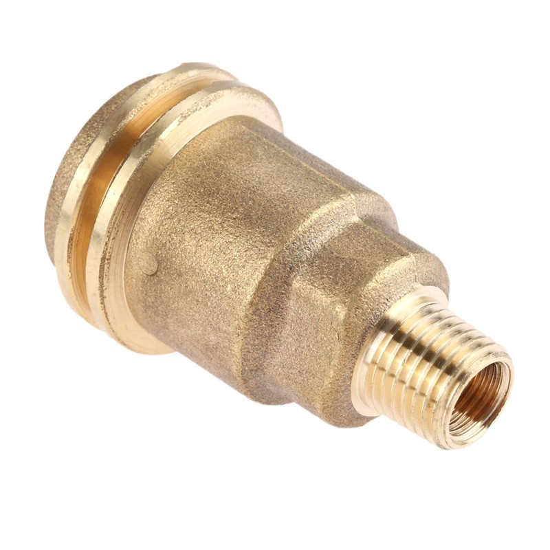 Mtsooning QCC1 Nut Propane Gas Fitting Adapter with 1/4" Male