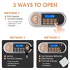 1.0 Cuft Home Safe Fireproof Waterproof, Digital Home Security Safe