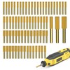 TPOGSML 72PCS Diamond Chainsaw Sharpener 1/8" Shank, Chainsaw Sharpener File