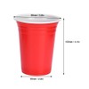 50Pcs 360ml Disposable Party Cups Plastic Cup Party Game Supplies