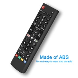 Bincolo AKB75095307 Remote Control Replacement for LG LED LCD Smart TV 32LJ550B 43UJ6200 43UJ6500 43UJ6560 49UJ6500 49UJ6560 55LJ5500 55UJ6050 55UJ6520 55UJ6540 55UJ6580 60UJ6540, and More
