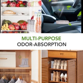 Bamboo Charcoal Bags,Air Purifying Bags,shoe odor eliminator,shoe deodorizer,odor eliminator,odor absorber ,natural air freshener,Car Air Purifier, Closet Freshener, activated charcoal bags, room deodorizer,Bamboo Charcoal Air Purifying Bag (75gX12 packs)