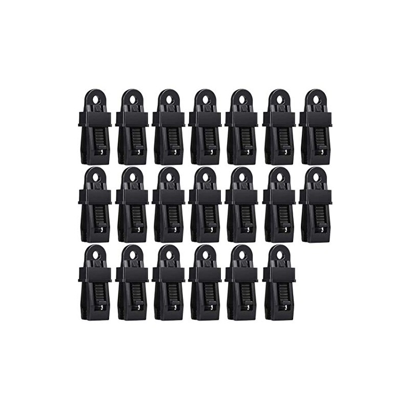 Takelablaze Tarp Clips, Tent Fixing Clips, Outdoor Camping Clips, Strong