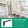Free Hanging Side Wall Floating Shelf Bracket 2 Pack 12