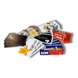 covato 100 Tarjetas De Pvc Personalizadas Impresas Ambos Lados