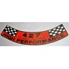 Jim Osborn Mustang/FORD 427 Engine Air Cleaner High Performance Decal