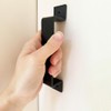 AIVOOF Barn Door Handles, 2 Pack Matte Black Sliding Door