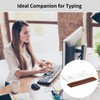 Acrylic Keyboard Riser, 13.6×6.3×1.8" Anti-Slip Keyboard Stand with Leather Wrist