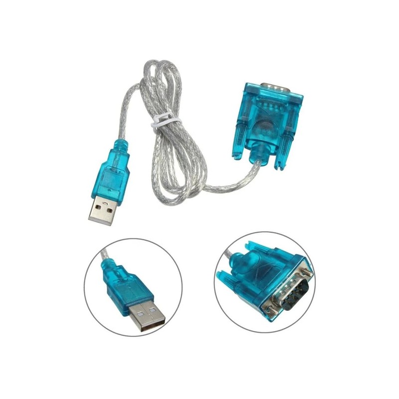 Genérico Adaptador USB a RS232 Serial DB9