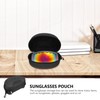 DOITOOL Hard Case Glasses Case - 1 Piece Sunglasses Case,