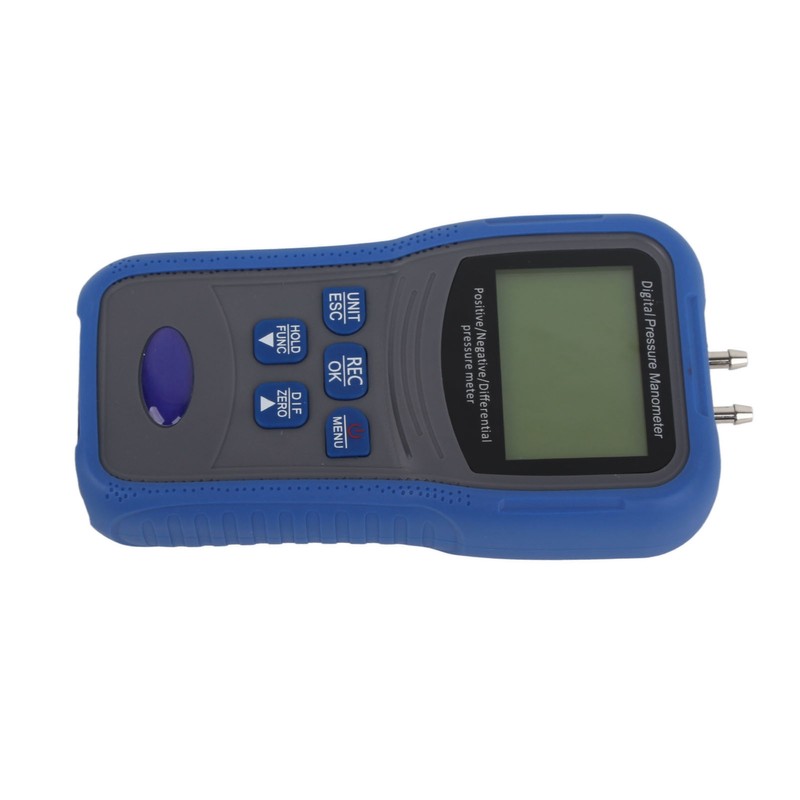 Digital Manometer LCD Display High Accuracy Sensitive Fast Measurement Gas