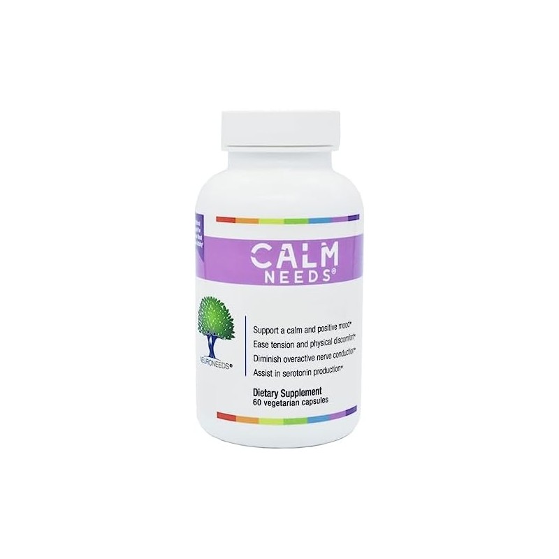 CalmNeeds® Promote Calm and Positive Mood - Formula Contains Vitamins
