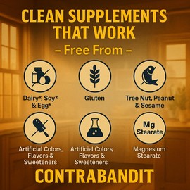 Outlaw’s Rest Pure Magnesium Glycinate – High-Absorption Formula for Relaxation, Sleep & Overall Well-Being - Vegan, 275mg per Serving, 90 Caps (30 Servings)