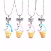 Veraly Collar Unicornio Mejores Amigos Best Friends Regalo Calidad