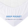 Bedecor Mattress Protector 180 x 200 cm Waterproof Breathable Bamboo
