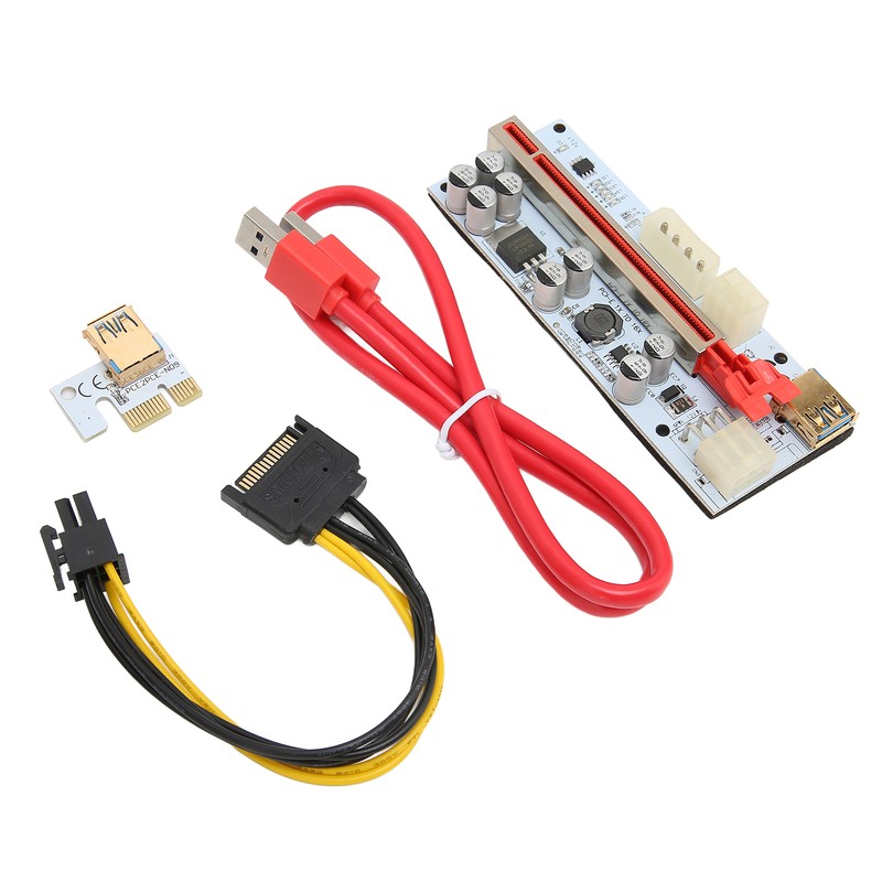 PCIE Riser 8 Firm Capacitors Strong Anti Interference GPU 1X