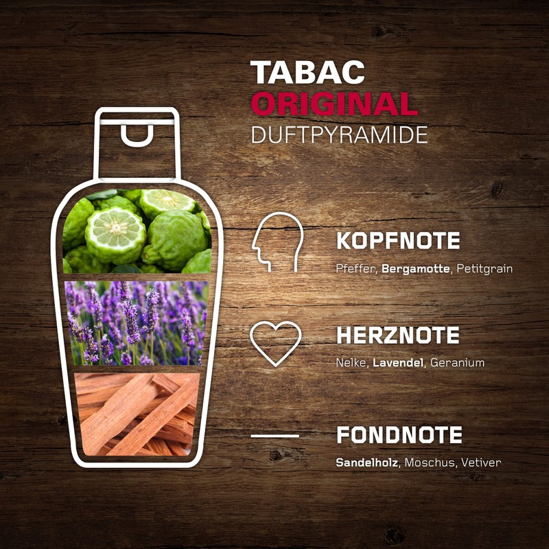 Tabac Original Bath & Shower Gel 200 ml x 3