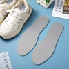 Comfort Breathable Thin Shoe Inserts Men, Cuttable and Washable Carbon