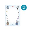12 Mini Notepads Knight Dragon Party Bags for Children's Birthday