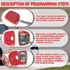 Kingdder 3 Pieces Gate Opener Remote Compatible with Multicode 300mhz