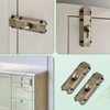2 Pack Barrel Slide Door Bolts 4 Inch Heavy Gate