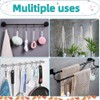 HIDOSNG 20Pcs S Hooks with Safety Buckle, 3.5 inch Heavy