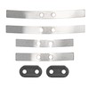 Steel Rear Axle Leaf Spring & Fixed Seat Mount, WPL