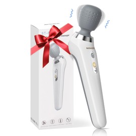 Ultra Relax Cordless Rechargeable Vibrating Personal Massager for Women, Electric Handheld Back Massager, Powerful, Waterproof, Soft Silicone Massage Head, Long Battery, Great Gift