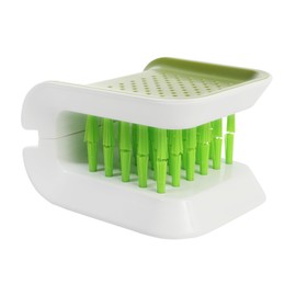 SCUARI Car Seat Cleaner,Car Accessories,U-Shaped Automotive Washing Tool,Portable Anti-Slip Car Interior Cleaning Brush,Automotive Seat Belt Cleaner with Double-Sided Bristles,Fit for Most Cars (1PCS)