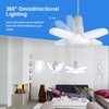 Rieyue 2 Pack LED Light Bulb 35 Watt (150W Equivalent),
