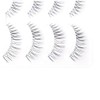 Musegetes MEN0024 False Eyelashes, Natural, Popular, 5 Pairs