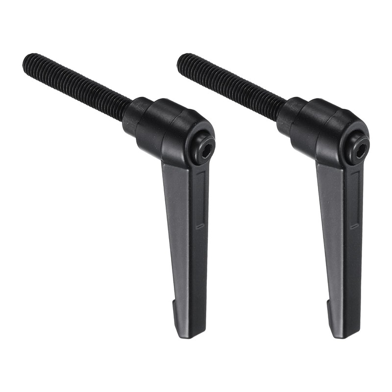 sourcing map 2pcs Lever Adjustable Handles M8 x 40mm Metric