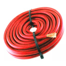 225FWY 8 Gauge OFC Copper AWG RED Power Ground Wire Car Audio Amplifier Speaker Cable
