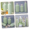 minkissy Travel-friendly Pack Avocado Shower Gel Bottles Ml Refillable Dispensers