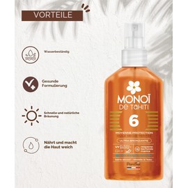ParaSol Monoï Tahitian Spray 6 FPS Tinted