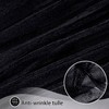 Black Tulle Tutu Table Skirts for Rectangle or Round Tables